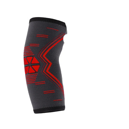 Elastic Sports Elbow Guard with Pressure Strap