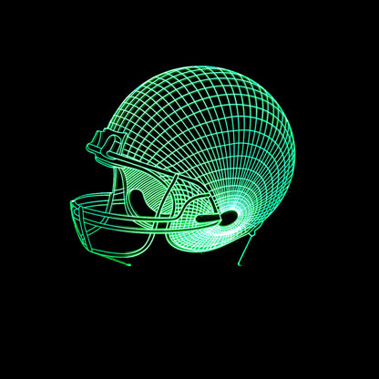 LED Visual Light Football Cap Night Lamp for Holidays