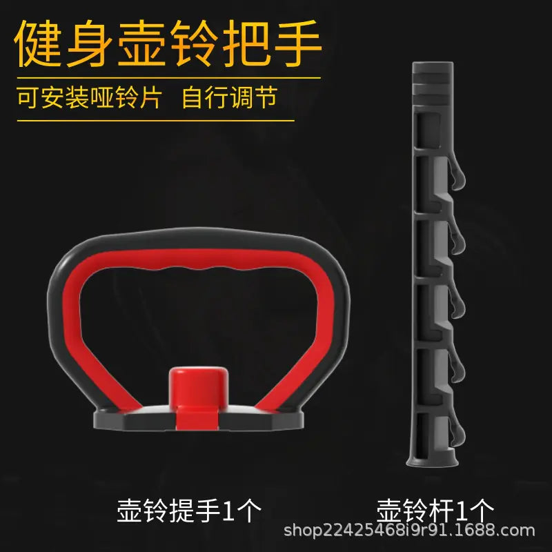 Adjustable Weight Kettlebell with Support Base