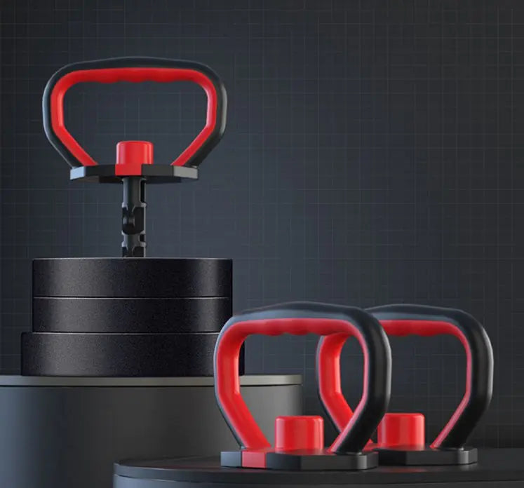 Adjustable Weight Kettlebell with Support Base